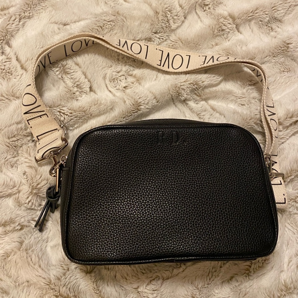 Rae Dunn leather crossbody